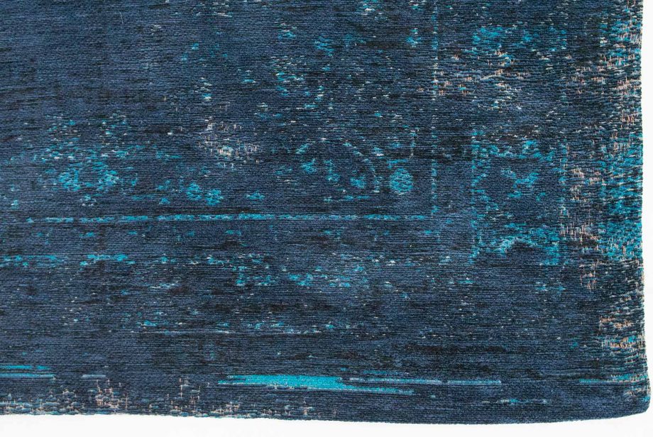 tapijt Louis De Poortere LX8254 Fading World Medaillon Blue Night corner