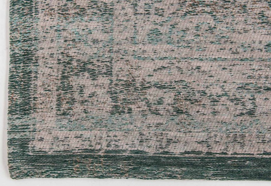 tapijt Louis De Poortere LX8259 Fading World Medaillon Jade Oyster corner