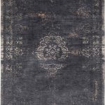 tapijt Louis De Poortere LX8263 Fading World Medaillon Mineral Black