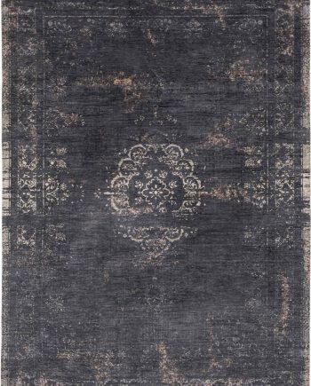 tapijt Louis De Poortere LX8263 Fading World Medaillon Mineral Black