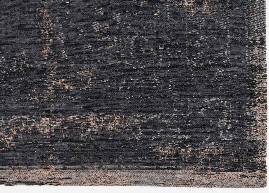 tapijt Louis De Poortere LX8263 Fading World Medaillon Mineral Black corner
