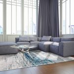 tapijt Louis De Poortere LX8421 Mad Men Griff Bronx Azurite interior