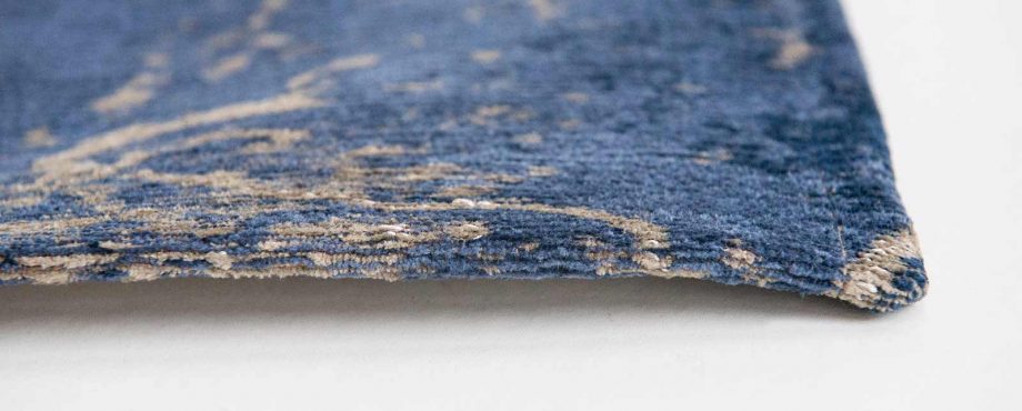 tapijt Louis De Poortere LX8629 Mad Men Cracks Abyss Blue side