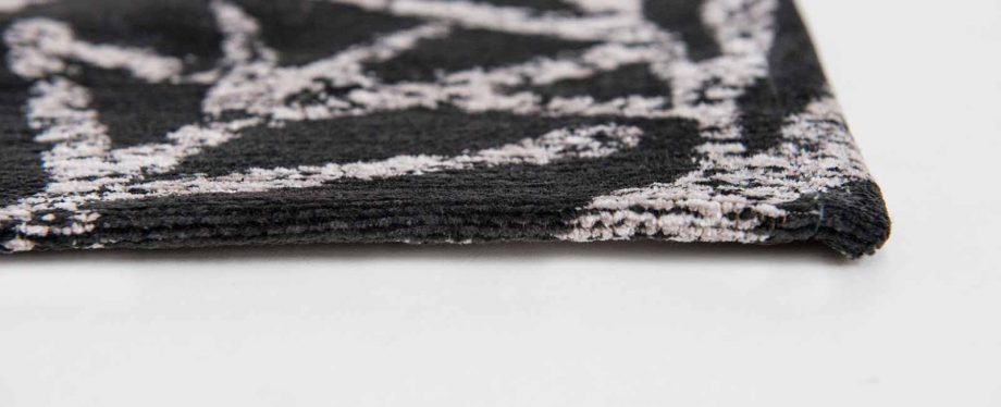 Louis De Poortere tapijt Romo LX 8741 Lomasi Charcoal side