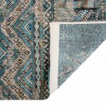 Louis De Poortere tapijt LX 9110 Antiquarian Kilim Zemmuri Blue back