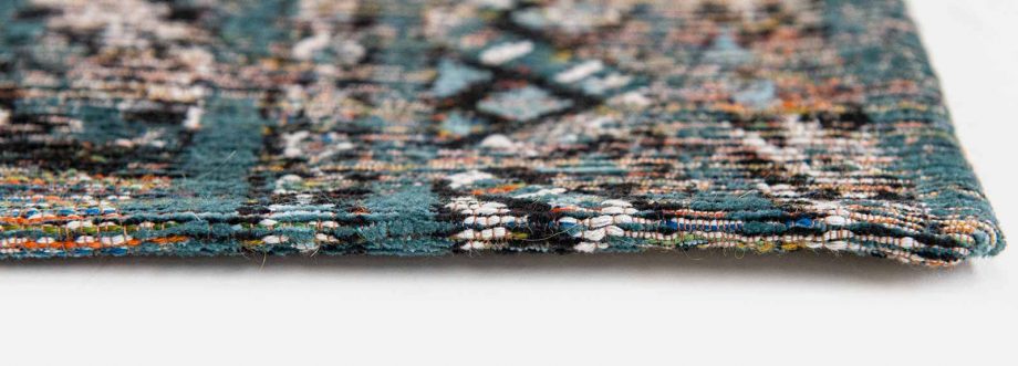 Louis De Poortere tapijt LX 9110 Antiquarian Kilim Zemmuri Blue side