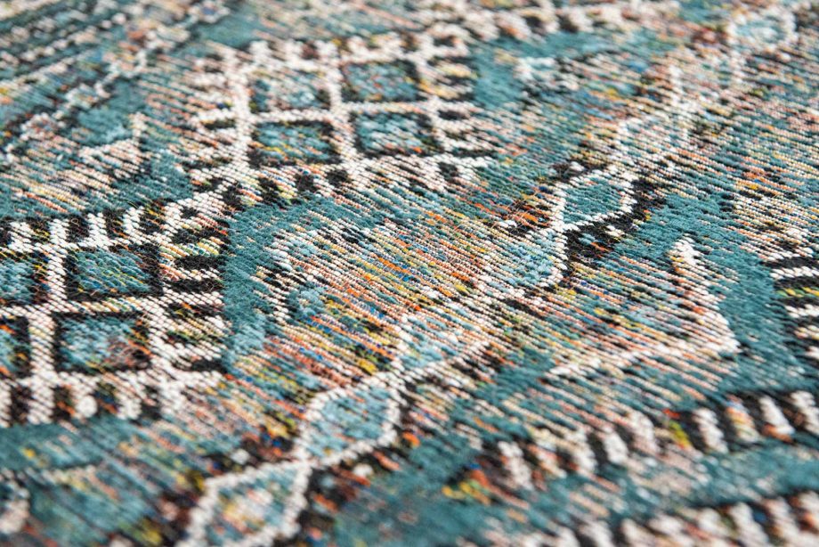 Louis De Poortere tapijt LX 9110 Antiquarian Kilim Zemmuri Blue zoom 1