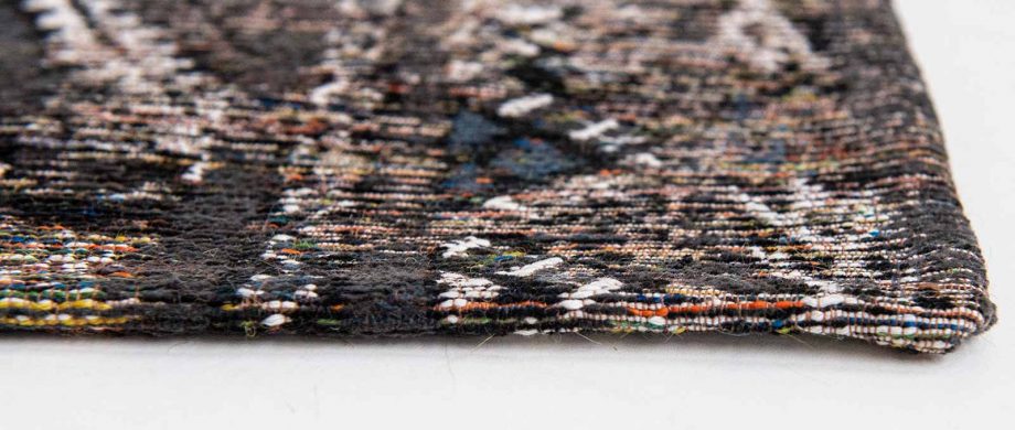 Louis De Poortere tapijt LX 9113 Antiquarian Kilim Black Rabat side