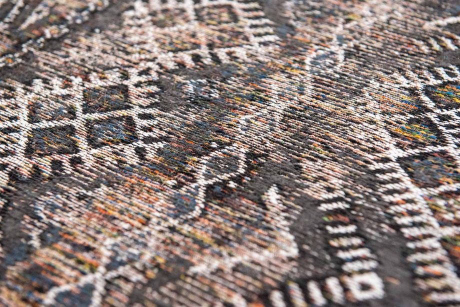 Louis De Poortere tapijt LX 9113 Antiquarian Kilim Black Rabat zoom 1