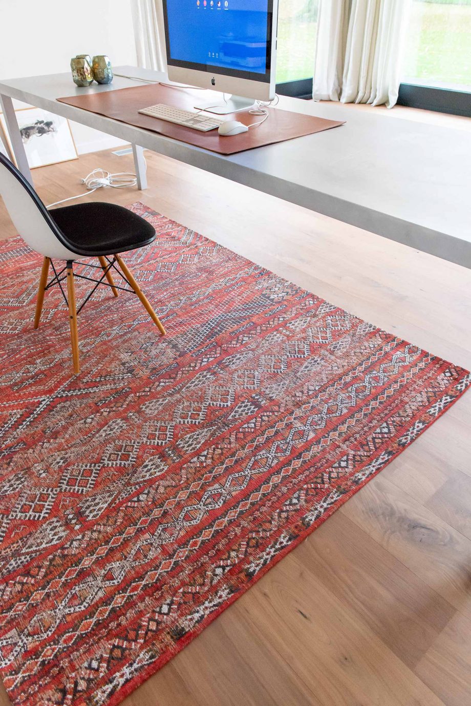 Louis De Poortere tapijt LX 9115 Antiquarian Kilim Fez Red interior 2