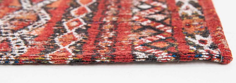 Louis De Poortere tapijt LX 9115 Antiquarian Kilim Fez Red side