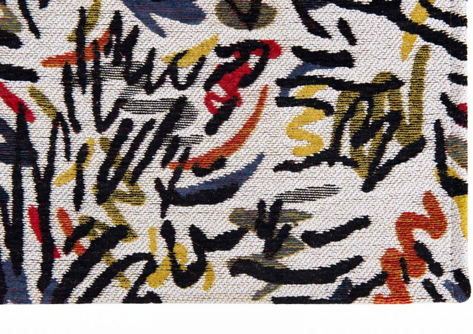 Louis De Poortere tapijt LX 9144 Gallery Graffito Street Graph corner