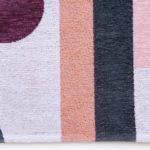 Louis De Poortere tapijt LX 9209 Nuance Module Pink Rohe corner