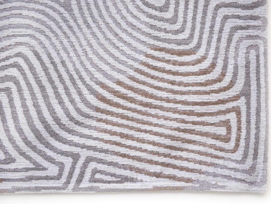 Louis De Poortere tapijt LX 9228 Meditation Coral Oyster White corner