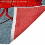 Louis De Poortere tapijt Pop 9389 Steam Red back