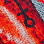 Louis De Poortere tapijt Pop 9389 Steam Red zoom 1