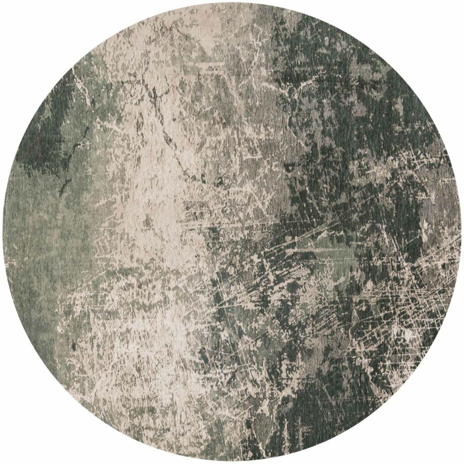 Louis De Poortere 8723 Mad Men Cracks Dark Pine round