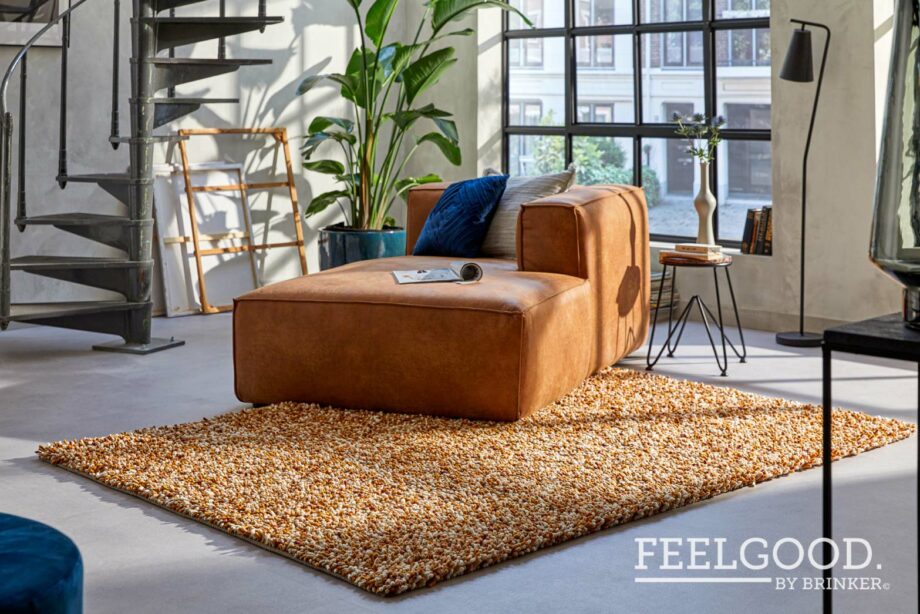 Brinker Carpets tapijt Alto Cognac interior 1