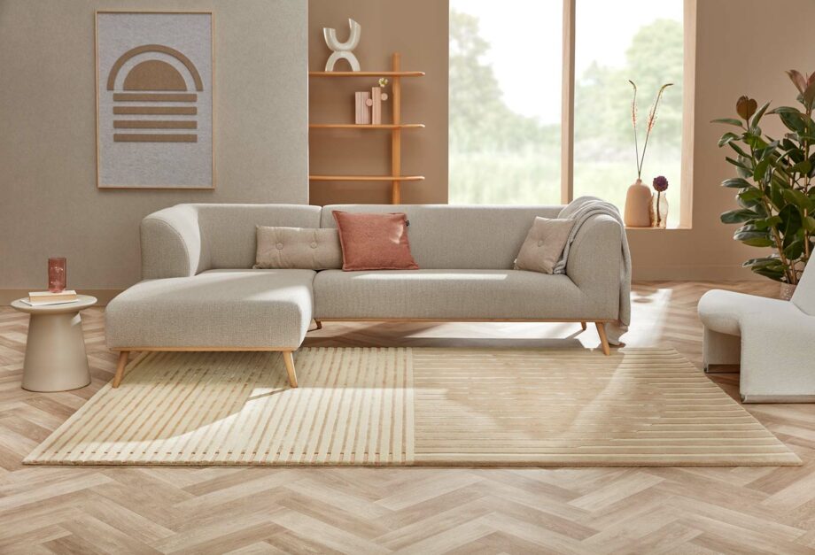 Brinker Carpets tapijt Fano White Beige interior 1