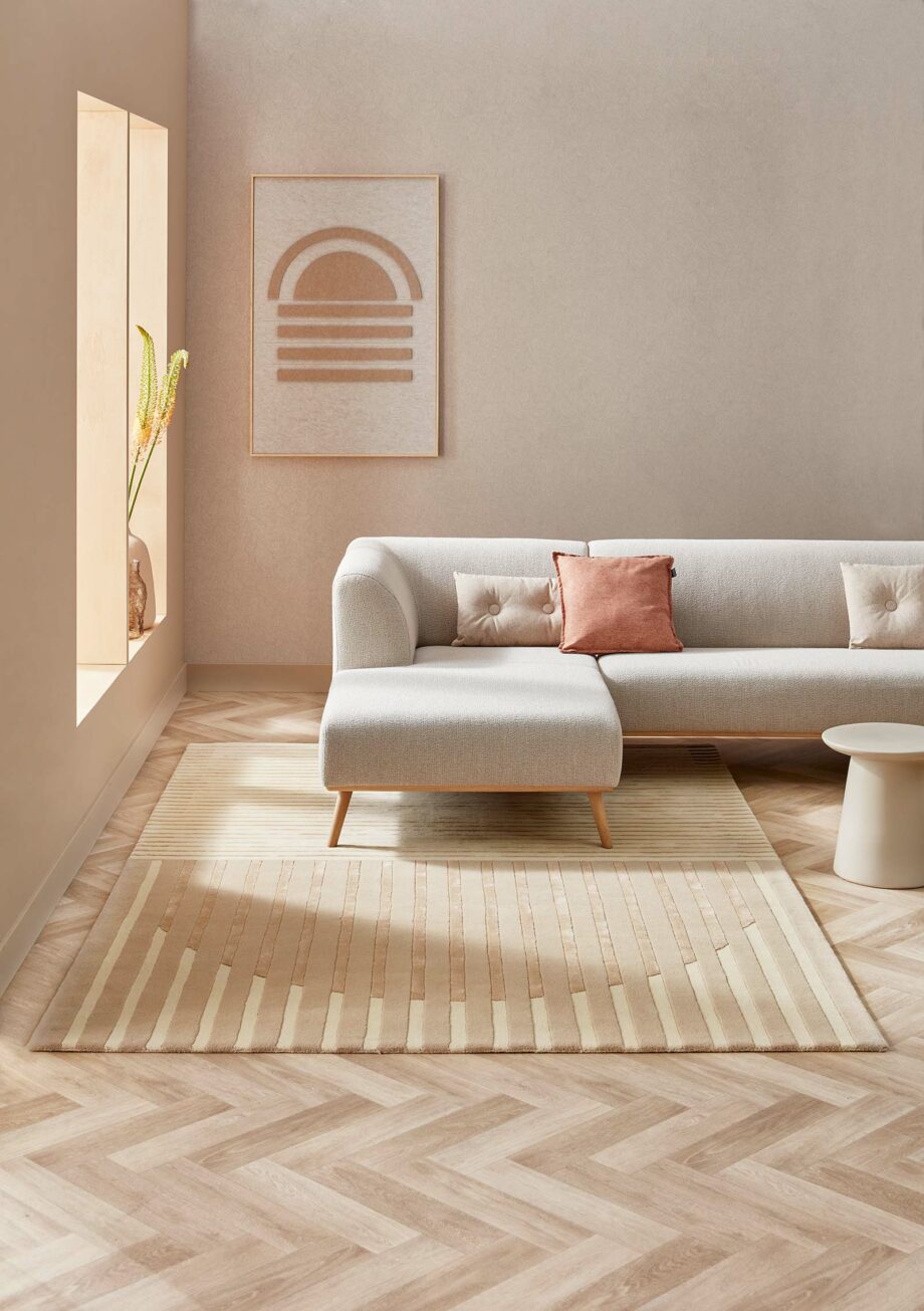 Brinker Carpets tapijt Fano White Beige interior 1 B
