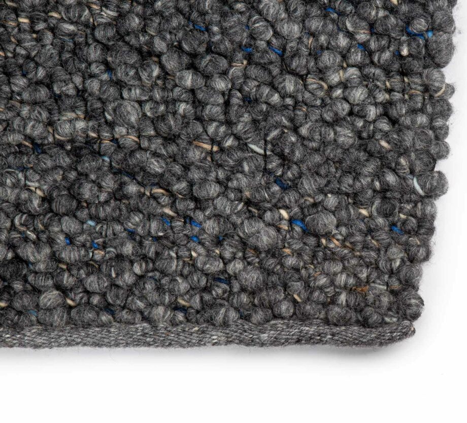 Brinker Carpets tapijt Modena Grey top corner