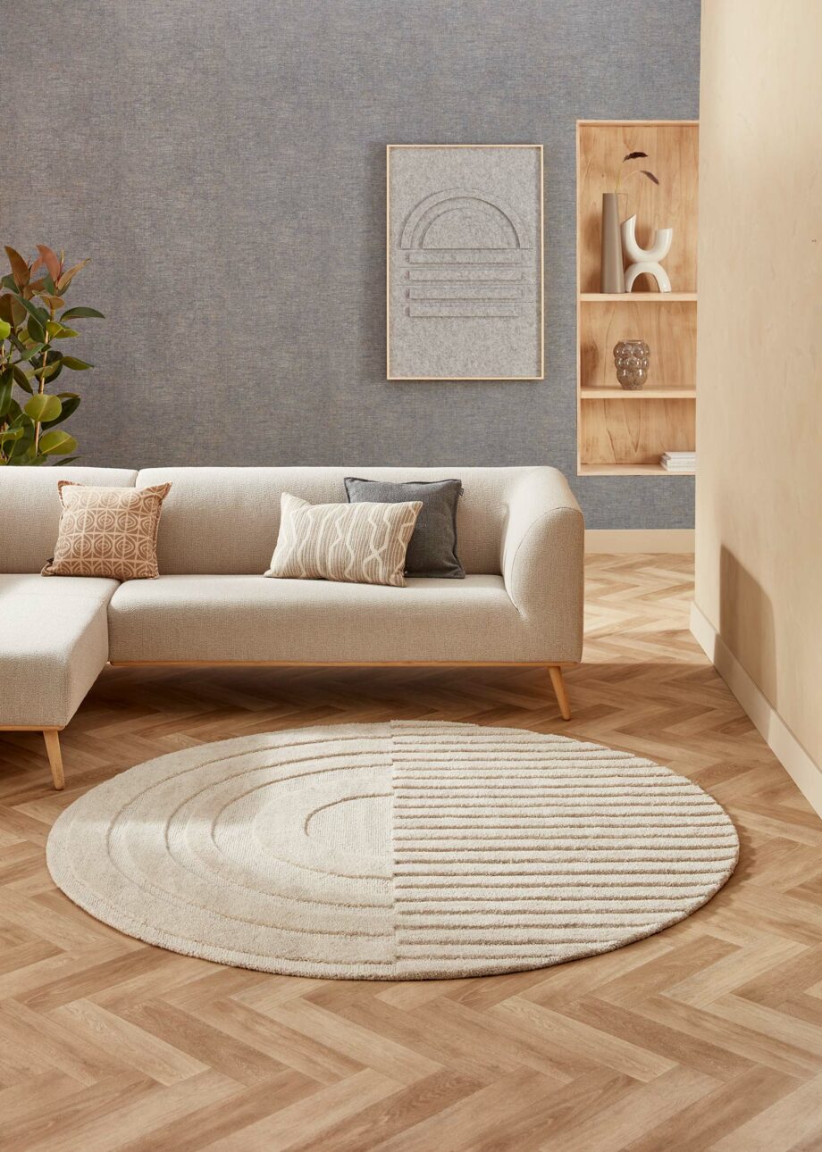 Brinker Carpets tapijt Monza Girare Light Grey interior 5