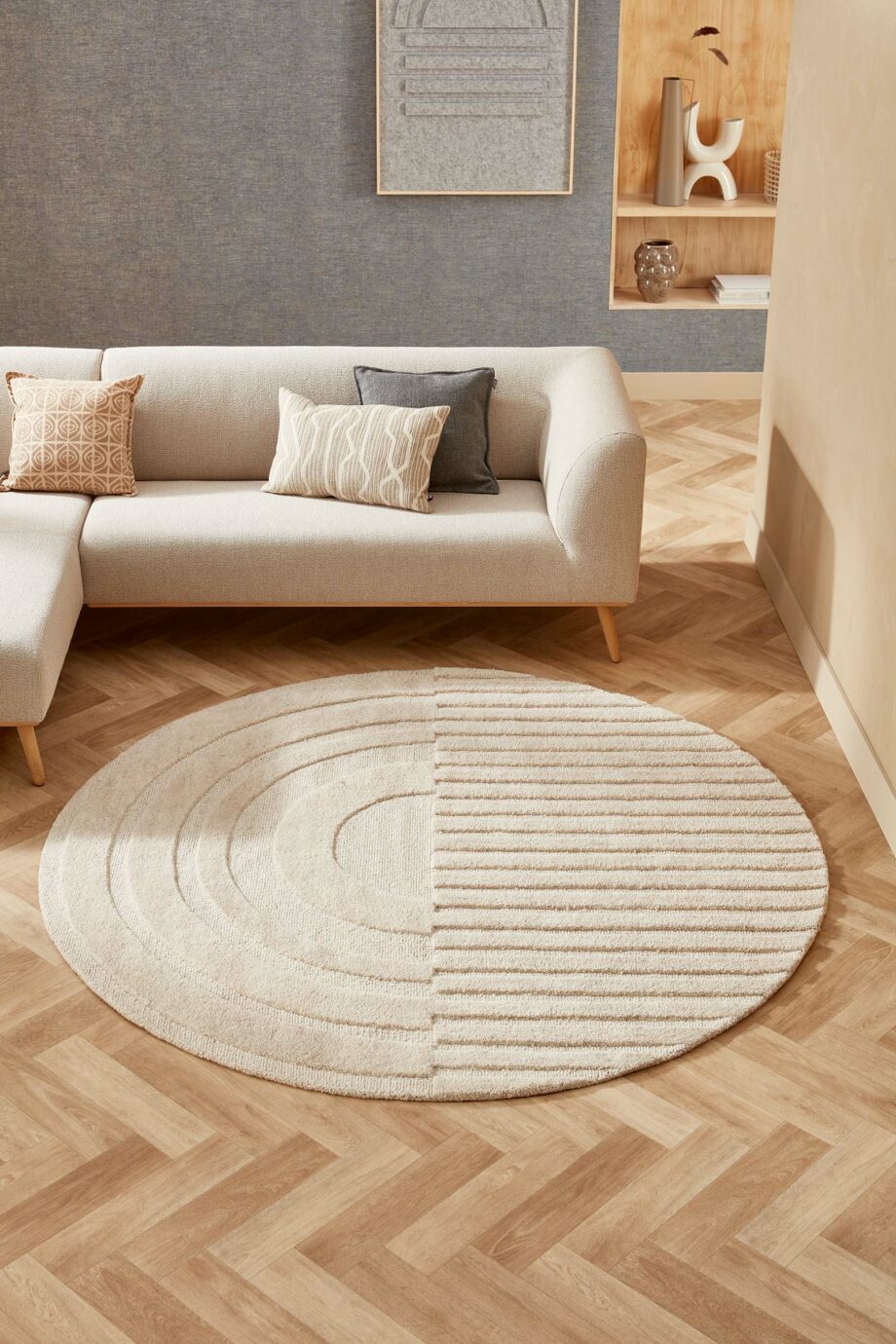 Brinker Carpets tapijt Monza Girare Light Grey interior 6