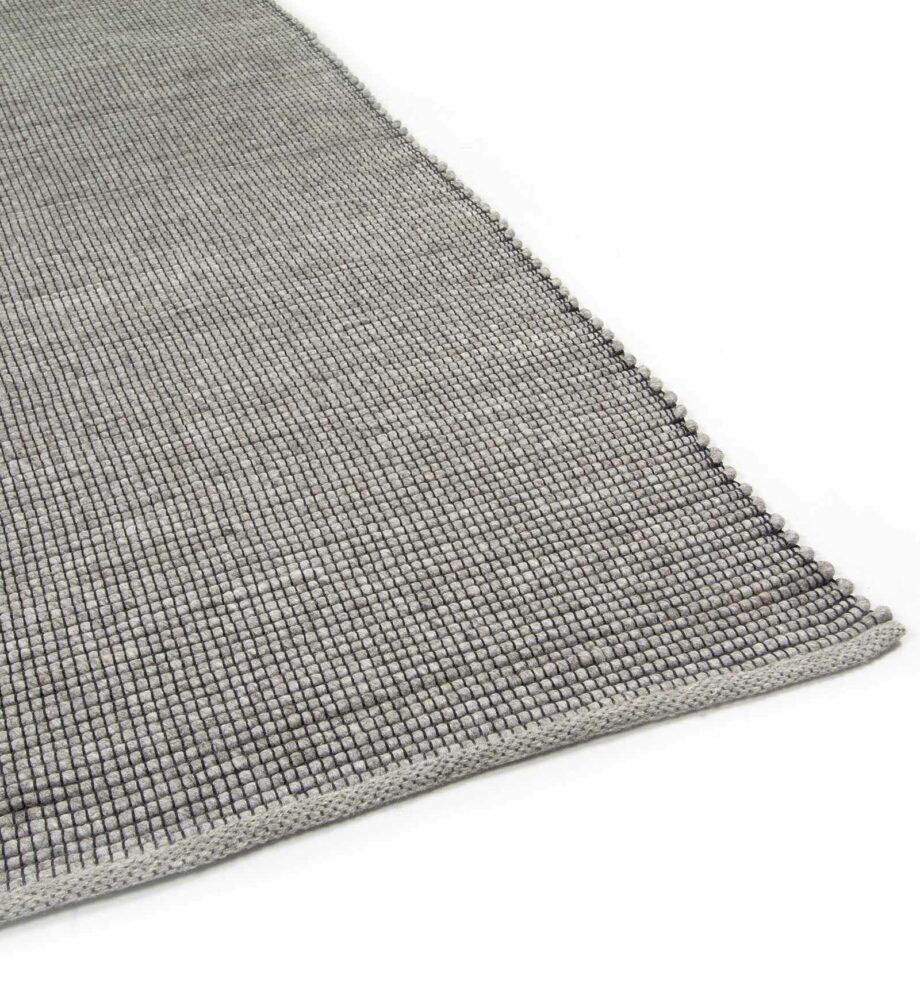 Brinker Carpets tapijt Torino 820 Dark Grey corner