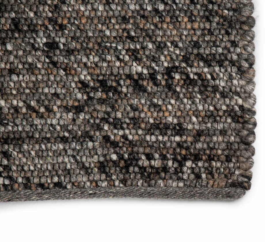 Brinker Carpets tapijt Verona ST Brown Grey top corner