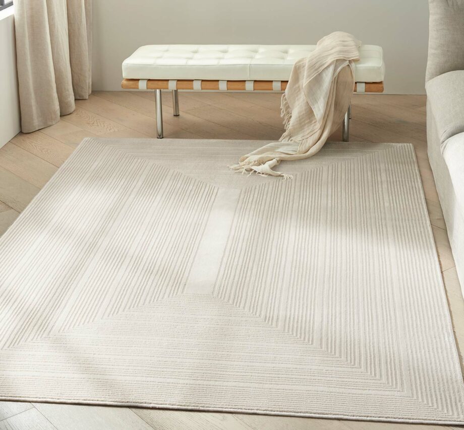 Calvin Klein tapijt Irradiant CK024 IRR02 IVORY 5X7 099446129567 interior 1