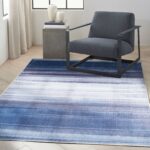 Calvin Klein tapijt Launder CK031 LDR01 NAVY 5x7 099446914828 interior 1