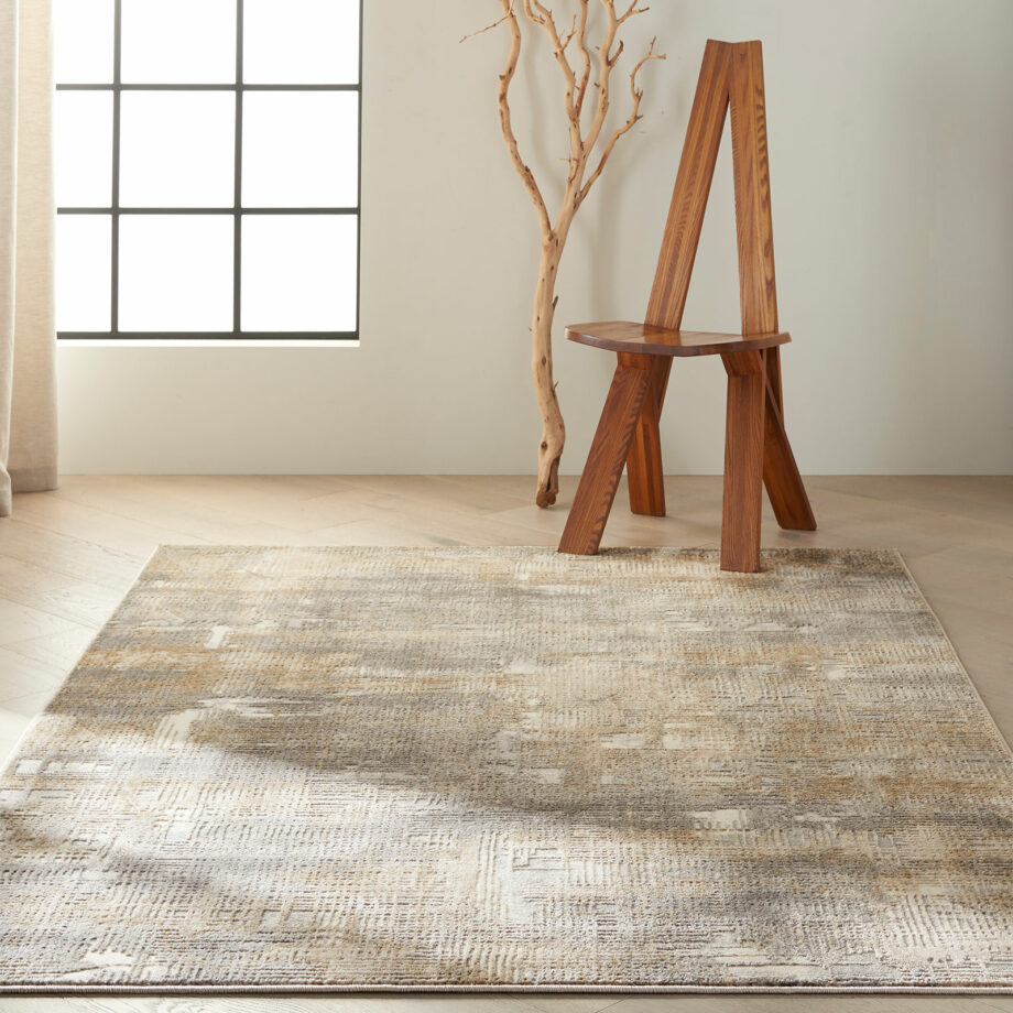 Calvin Klein tapijt Rush CK950 CK951 GRYBG GREY BEIGE 5X7 099446756701 interior 1 C