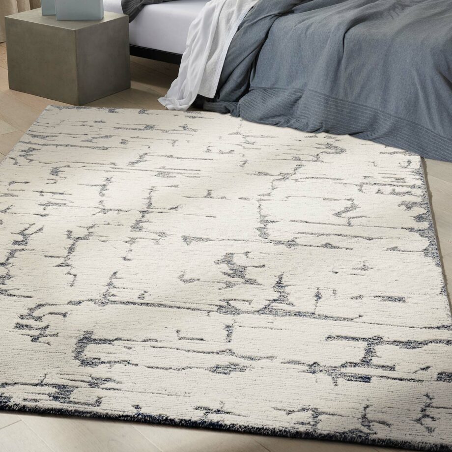 Calvin Klein tapijt Sculptural CK009 SCL01 BLUE 5X7 099446876997 interior 1