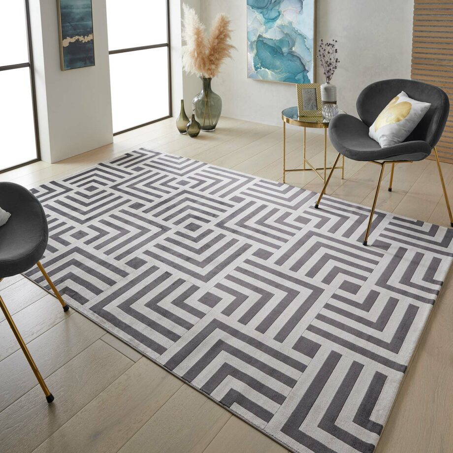 Concept Looms tapijt Lugano LUG01 LTGRYANT 230X160 0639059103174 8