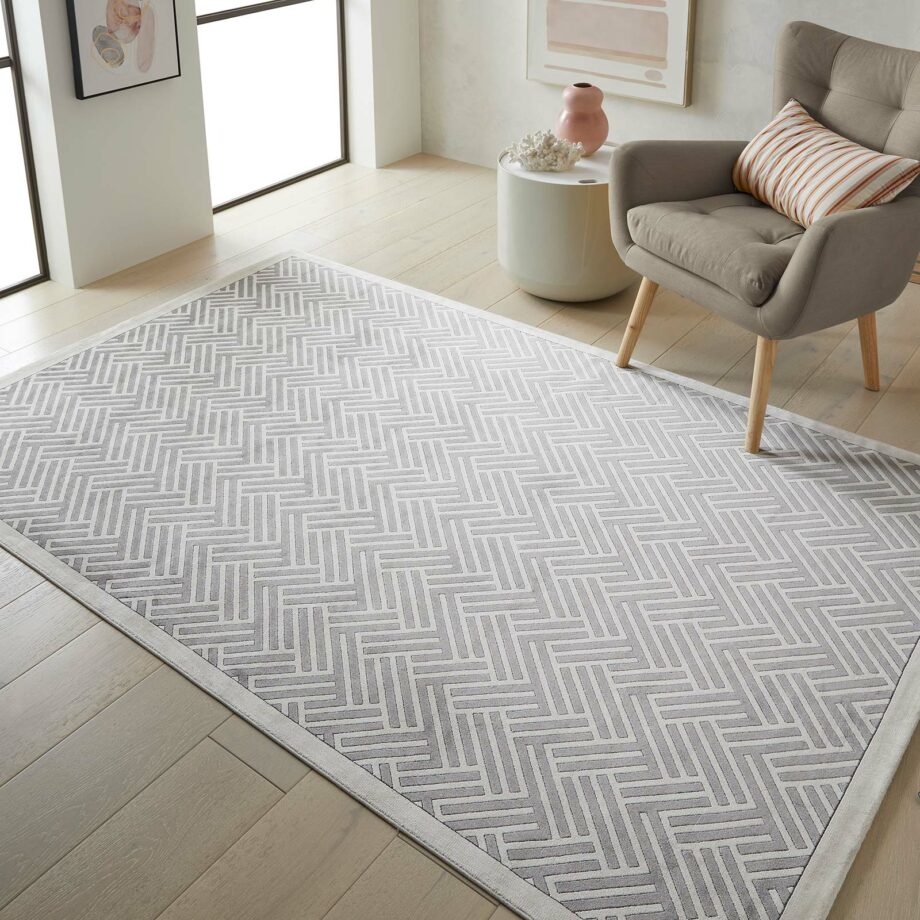 Concept Looms tapijt Lugano LUG03 LTGRYIV 230X160 0639059103211 7
