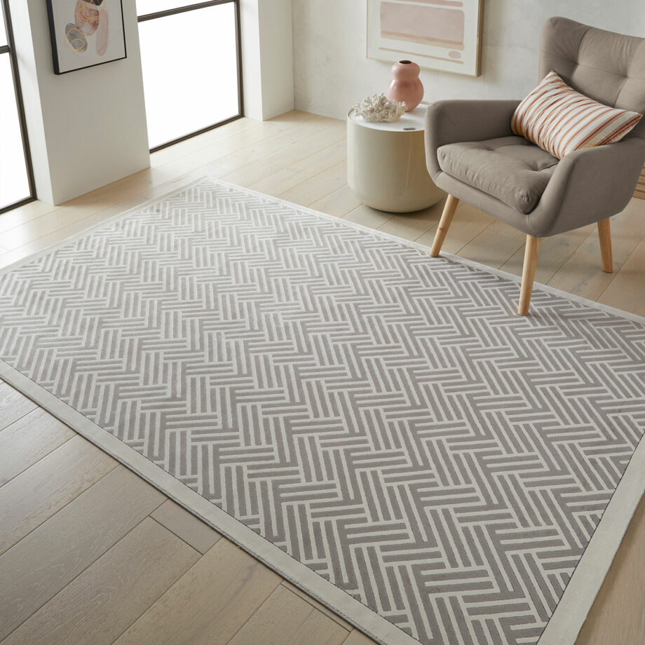 Concept Looms tapijt Lugano LUG03 LTGRYIV 230X160 0639059103211 8