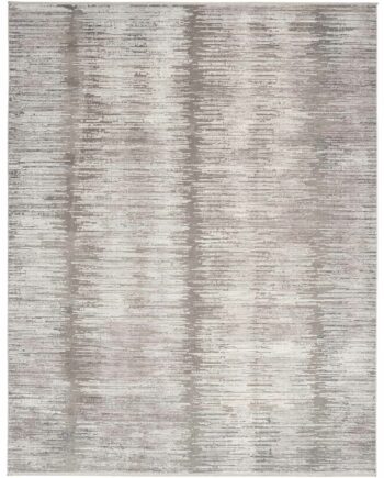 Nourison tapijt Abstract Hues ABH03 GRYWT GREY WHITE 5X8 099446906489