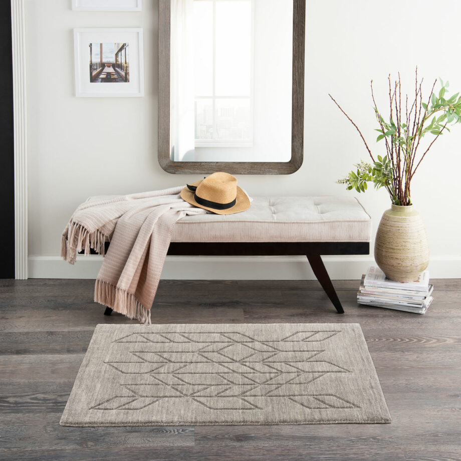 Nourison tapijt Alessia ALE01 GREY 2x3 099446901736 interior 1