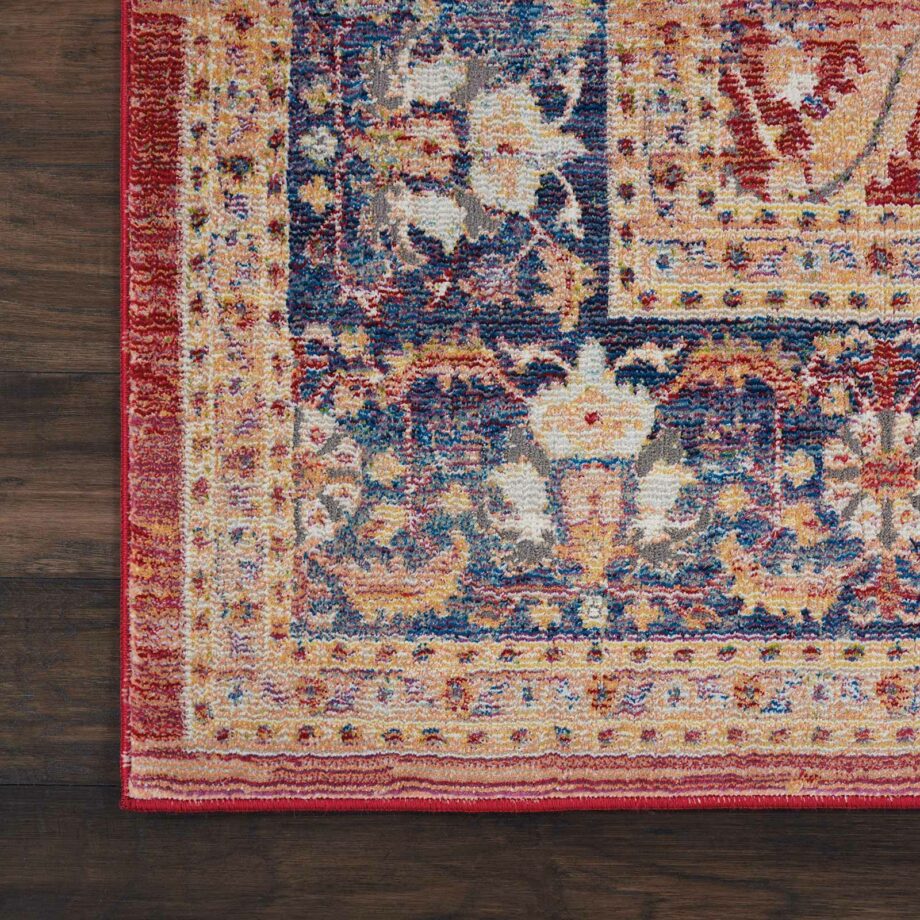 Nourison tapijt Ankara Global ANR02 RED 9x12 099446456502 CR