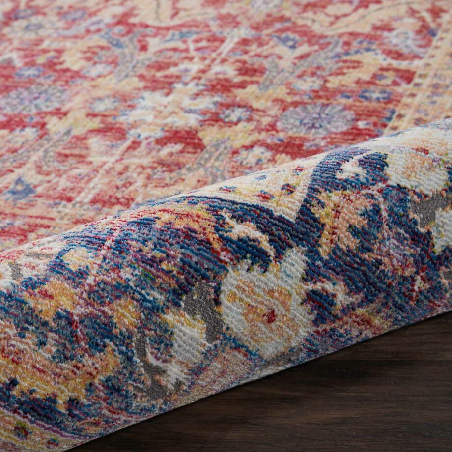 Nourison tapijt Ankara Global ANR02 RED 9x12 099446456502 TX01
