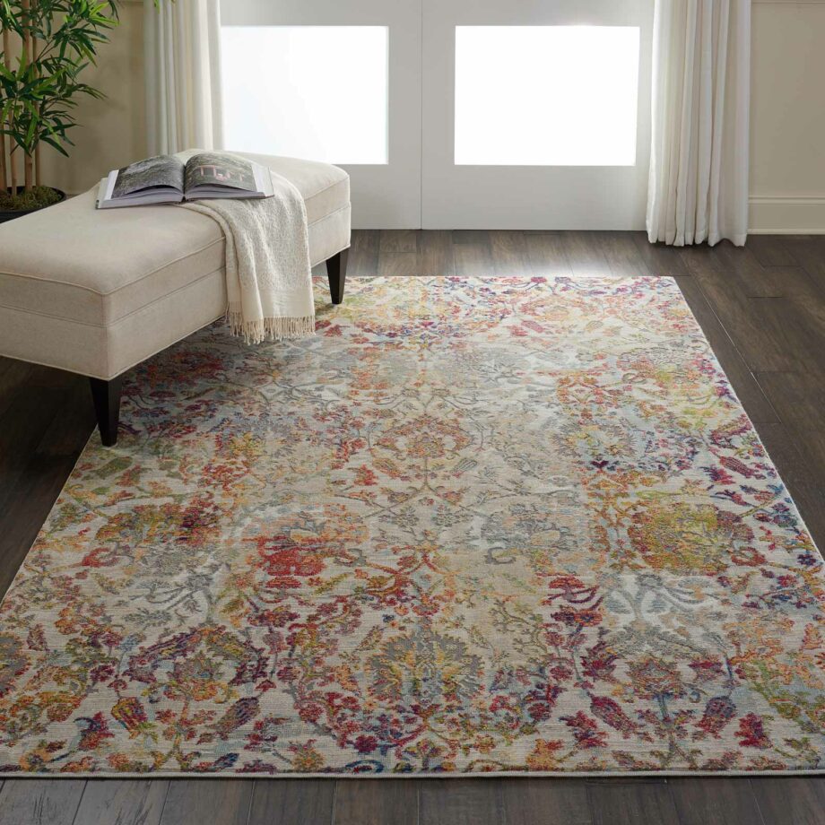 Nourison tapijt Ankara Global ANR06 IVORG 5X7 099446457226 interior 1 C