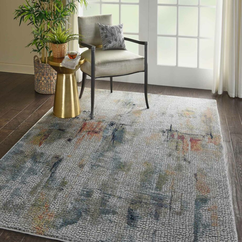 Nourison tapijt Ankara Global ANR09 IVORYMULTI 5X7 099446474896 interior 3 C