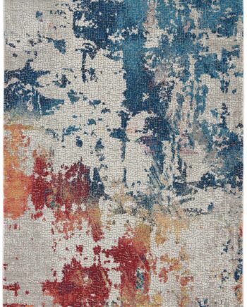 Nourison tapijt Ankara Global ANR10 MULTI 5x8 099446474995 flat