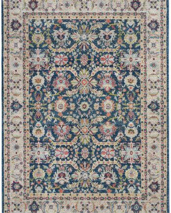 Nourison tapijt Ankara Global ANR13 NAVMT NAVY MULTI 5x8 099446498328 flat C