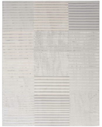 Nourison tapijt Brush Strokes BSK04 SILGY SILVER GREY 8x10 099446899118