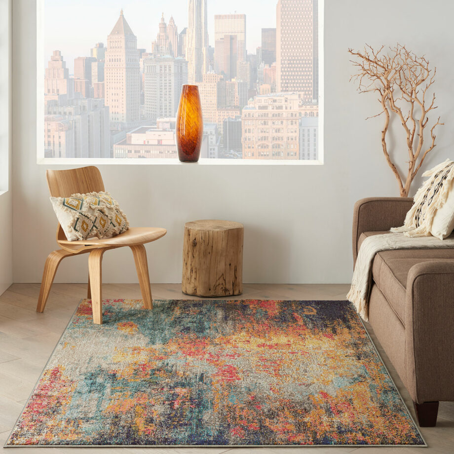 Nourison tapijt Celestial CES15 MULTI MULTICOLOR 5x7 099446793980 interior 1