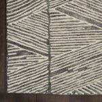 Nourison tapijt Colorado CLR01 GRYWT GREY WHITE 5x7 099446790279 CR