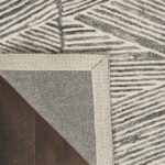 Nourison tapijt Colorado CLR01 GRYWT GREY WHITE 5x7 099446790279 CRB
