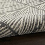 Nourison tapijt Colorado CLR01 GRYWT GREY WHITE 5x7 099446790279 TX01