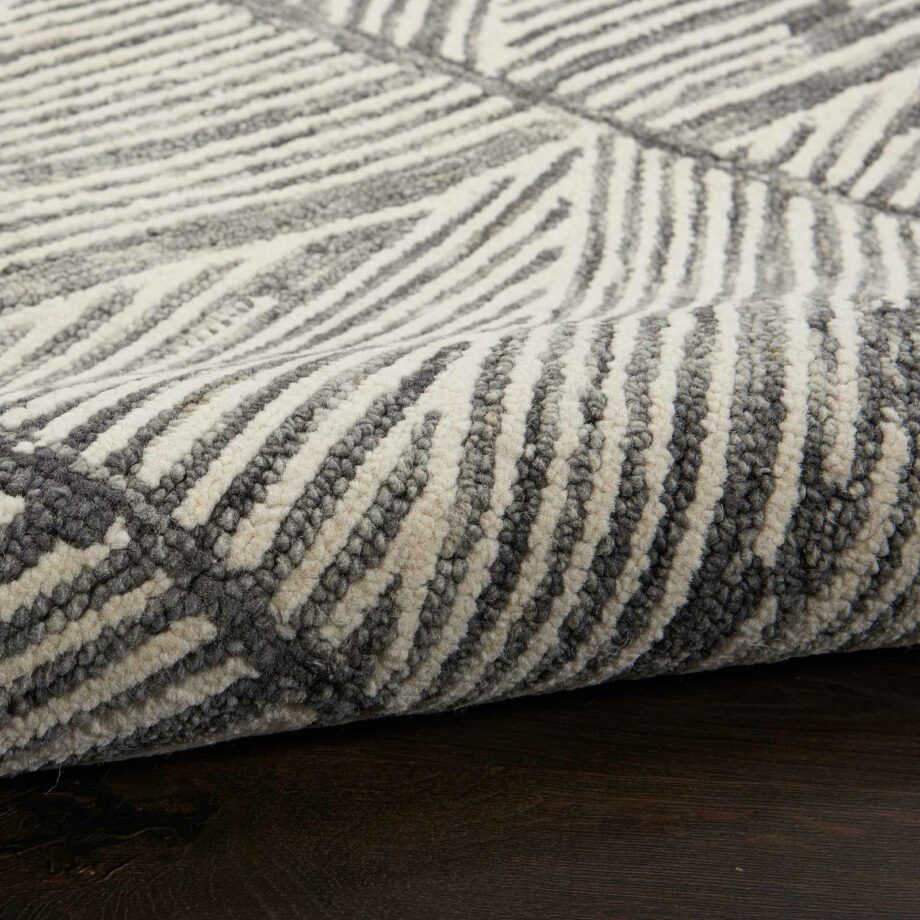 Nourison tapijt Colorado CLR01 GRYWT GREY WHITE 5x7 099446790279 TX01